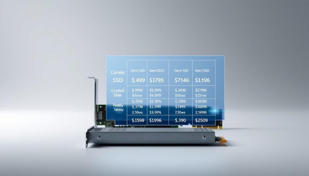 PCIe Gen5 SSD Pricing Comparison
